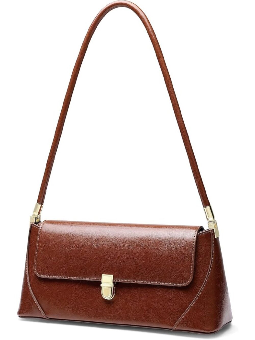 Stylish Genuine Leather Hobo Shoulder Bag for Women - Perfect for Work